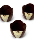 White and Dark Chocolate Tuxedo Cups: 6-Piece Box - Candy Warehouse