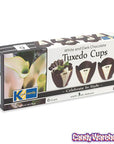 White and Dark Chocolate Tuxedo Cups: 6-Piece Box - Candy Warehouse