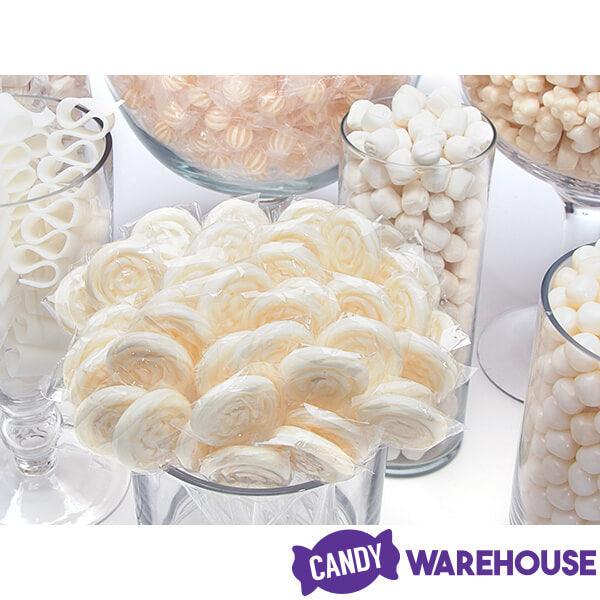 White Candy Bar Table Assortment - Candy Warehouse