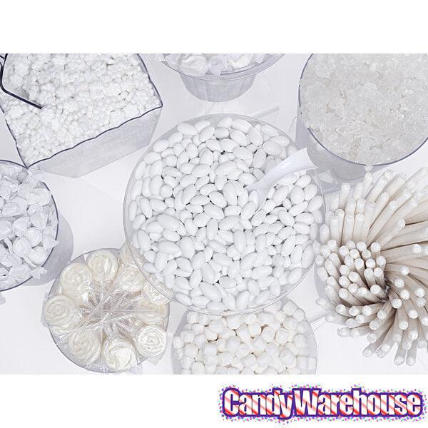 White Candy Buffet Kit: 25 to 50 Guests - Candy Warehouse