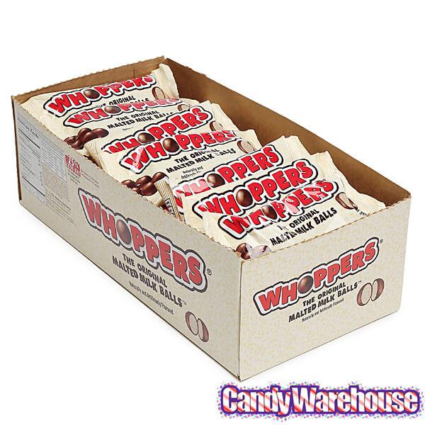 Whoppers Candy 1.75-Ounce Packs: 24-Piece Box - Candy Warehouse