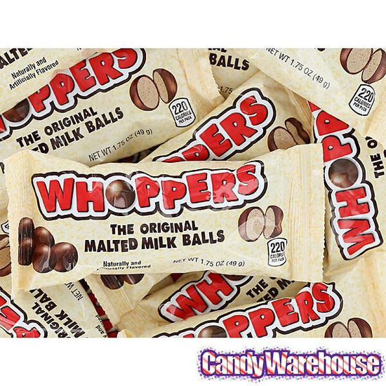 Whoppers Candy 1.75-Ounce Packs: 24-Piece Box | Candy Warehouse