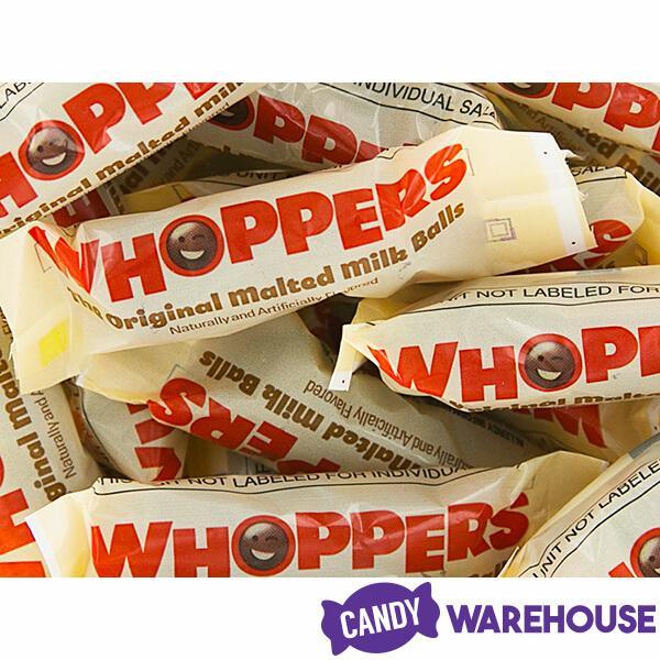 Whoppers Malted Milk Balls Snack Size Packs: 11-Piece Bag - Candy Warehouse