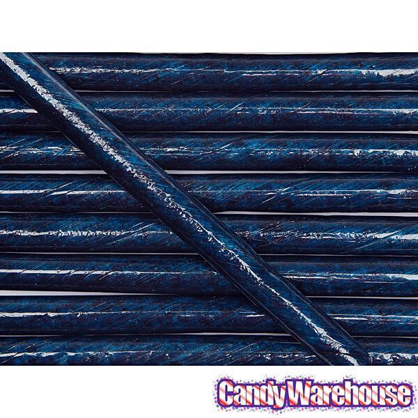 Wild Blueberry Hard Candy Sticks: 100-Piece Box - Candy Warehouse