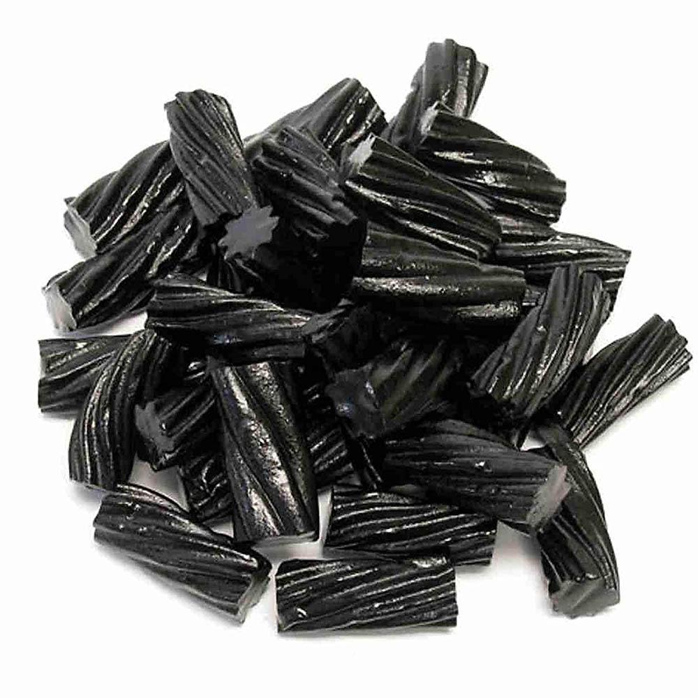 Wiley Wallaby Individually Wrapped Licorice Bites - Classic Black: 250-Piece Box - Candy Warehouse