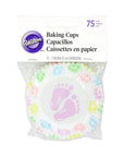 Wilton Baby Feet Baking Cup Liners: 75-Piece Bag - Candy Warehouse