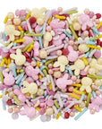 Wilton Easter Brights Bunny Mix Sprinkles: 3.98-Ounce Bottle - Candy Warehouse