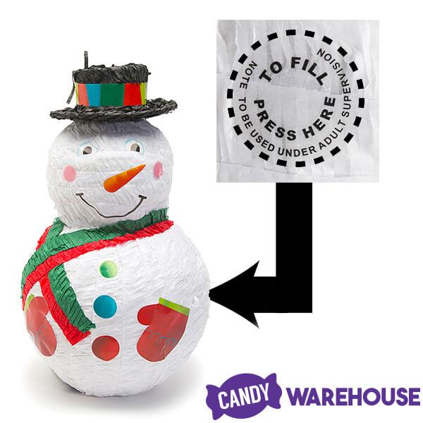 Winter Snowman Pinata - Candy Warehouse