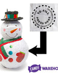 Winter Snowman Pinata