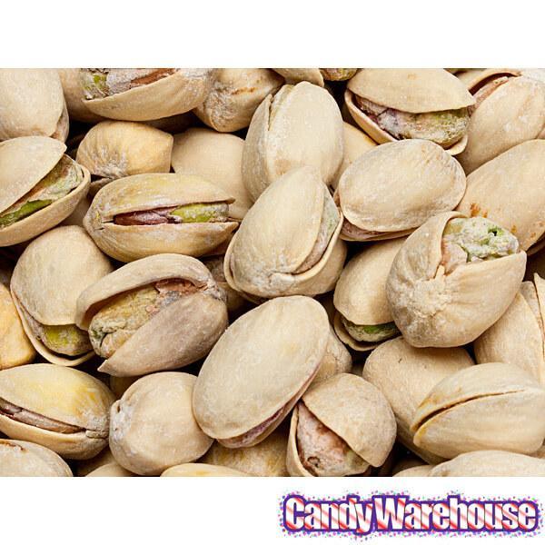 Wonderful Roasted and Salted Pistachios: 2.5LB Bag - Candy Warehouse