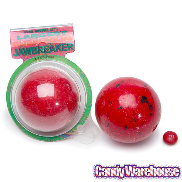 World's Largest Bubble Gum Jawbreakers: 12-Piece Display - Candy Warehouse