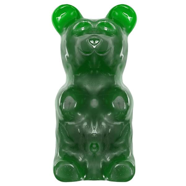 World's Largest Gummy Bear Candy Gift Box - Green Apple - Candy Warehouse