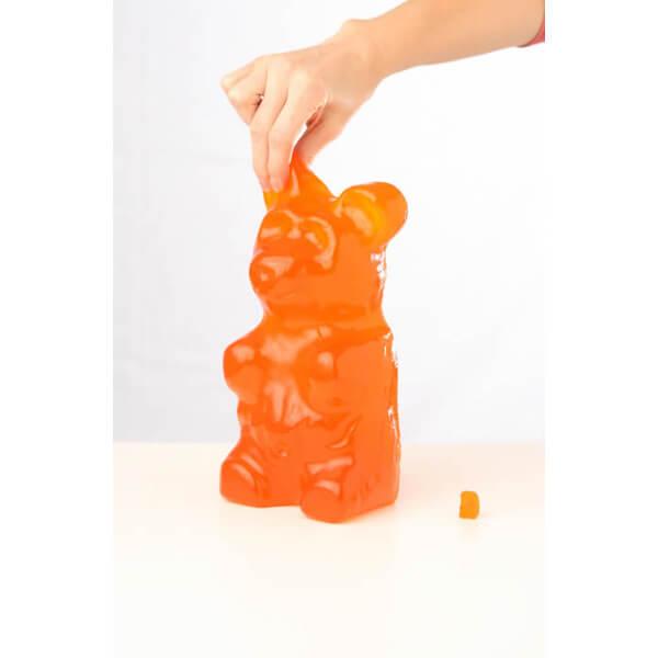 World's Largest Gummy Bear Candy Gift Box - Orange - Candy Warehouse