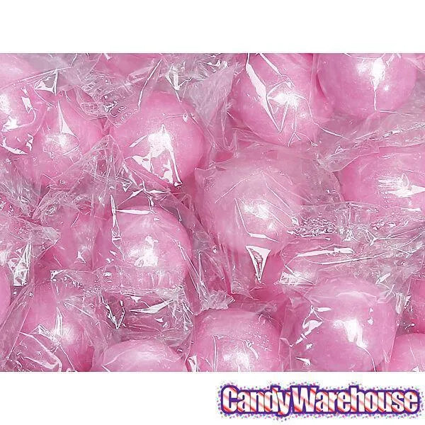 Wrapped 3/4-Inch Gumballs - Shimmer Light Pink: 100-Piece Bag - Candy Warehouse