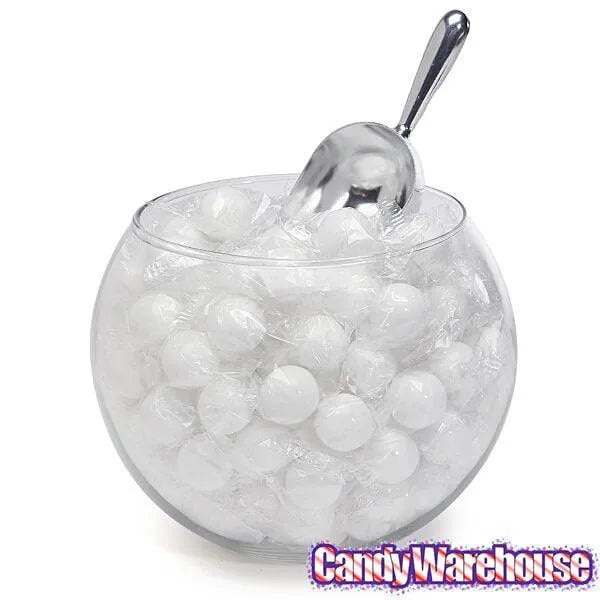 Wrapped 3/4-Inch Gumballs - Shimmer White: 100-Piece Bag - Candy Warehouse