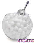 Wrapped 3/4-Inch Gumballs - Shimmer White: 100-Piece Bag - Candy Warehouse