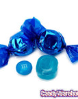 Wrapped Hard Candy Ovals - Blue - Peppermint: 5LB Bag - Candy Warehouse