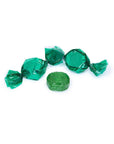 Wrapped Hard Candy Ovals - Green - Lime: 5LB Bag