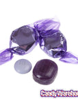 Wrapped Hard Candy Ovals - Lavender Purple - Grape: 5LB Bag - Candy Warehouse