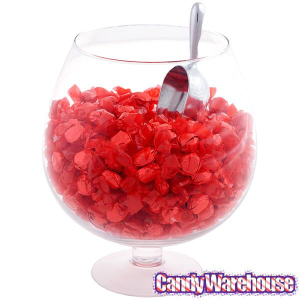 Wrapped Hard Candy Ovals - Red - Cherry: 5LB Bag - Candy Warehouse