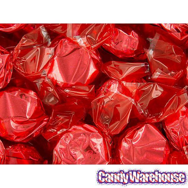 Wrapped Hard Candy Ovals - Red - Cherry: 5LB Bag - Candy Warehouse