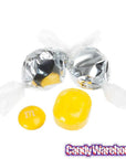 Wrapped Hard Candy Ovals - Silver - Pineapple: 5LB Bag