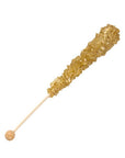 Wrapped Rock Candy Crystal Sticks - Gold: 120-Piece Case