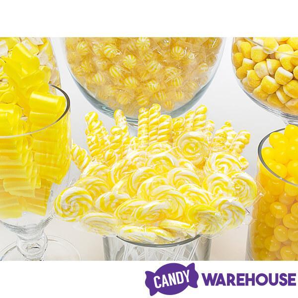 Yellow Candy Bar Table Assortment - Candy Warehouse