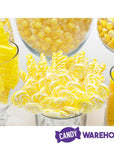 Yellow Candy Bar Table Assortment - Candy Warehouse