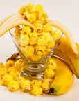 Yellow Candy Coated Popcorn - Banana: 1-Gallon Bag