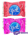 York Peppermint Patties Candy Hearts: 20-Piece Bag - Candy Warehouse