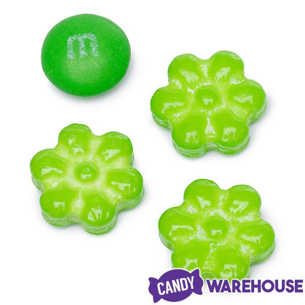 YumJunkie Candy Flowers - Green: 5LB Bag - Candy Warehouse