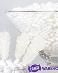 YumJunkie Candy Flowers - White: 5LB Bag - Candy Warehouse