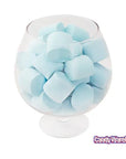 YumJunkie Pastel Blue Big Fat Giant Marshmallows: 25-Piece Bag