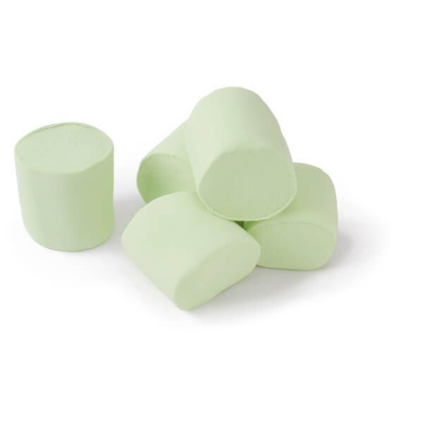 YumJunkie Pastel Green Big Fat Giant Marshmallows: 25-Piece Bag | Candy ...