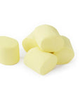 YumJunkie Pastel Yellow Big Fat Giant Marshmallows: 25-Piece Bag