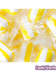 YumJunkie Sassy Cylinders Banana Yellow Striped Hard Candy: 5LB Bag