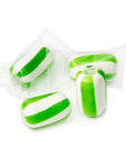 YumJunkie Sassy Cylinders Lime Green Striped Hard Candy: 5LB Bag