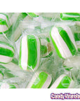 YumJunkie Sassy Cylinders Lime Green Striped Hard Candy: 5LB Bag