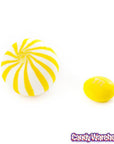 YumJunkie Sassy Spheres Banana Yellow Striped Candy Balls: 5LB Bag