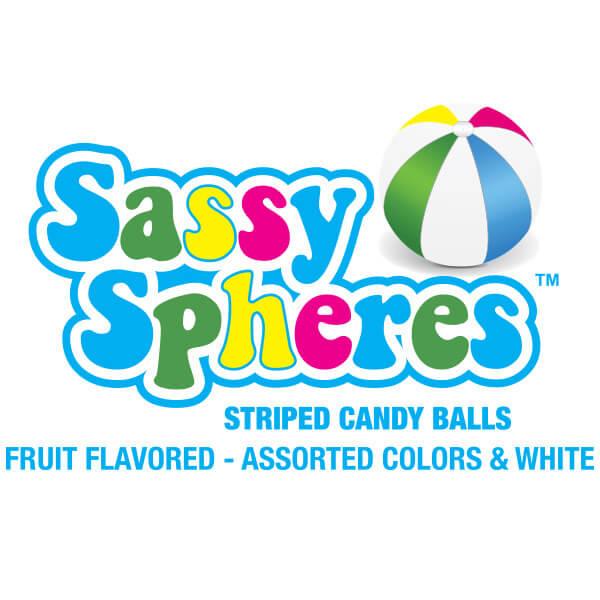 YumJunkie Sassy Spheres Jumbo Beach Balls Hard Candy: 5LB Bag - Candy Warehouse