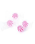 YumJunkie Sassy Spheres Strawberry Pink Striped Candy Balls - Petite: 5LB Bag