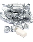 Zazers Silver Foiled Pineapple Chewy Candy: 1LB Bag