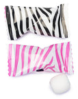 Zebra Prints Wrapped Butter Mint Creams: 300-Piece Case